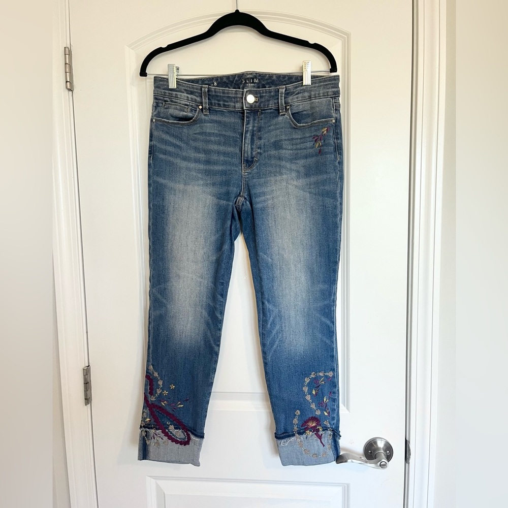 WHBM Slim Cropped Jeans